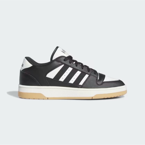 adidas Other - Adidas Black & White Retro Court Sneaker Y/7 W 8.5